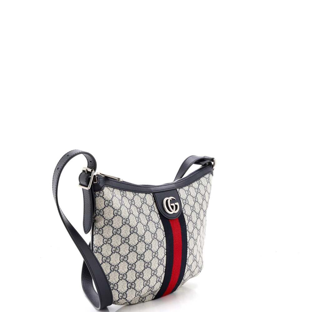 Gucci Ophidia Half Moon Hobo Gg Coated #254273G15B - Picture 2 of 7